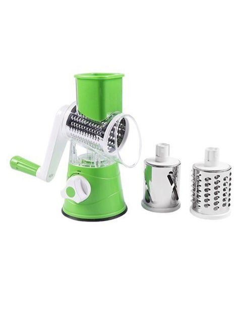 Round Mandolin Vegetable Cutter Green