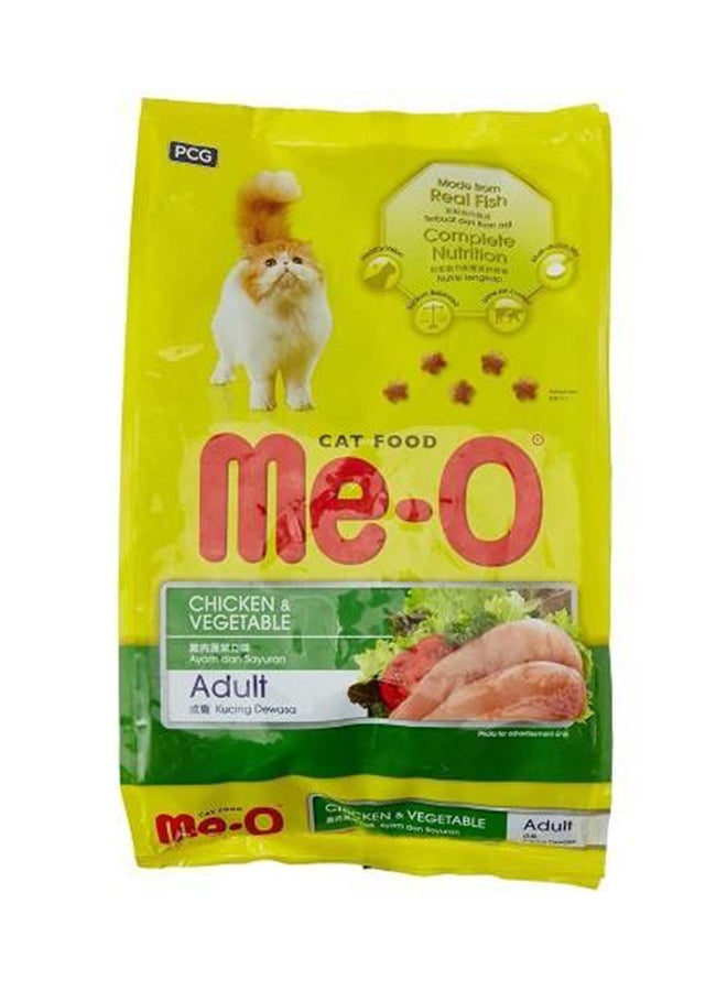Me-O Chicken Vegetable Food For Cat Brown 7kg