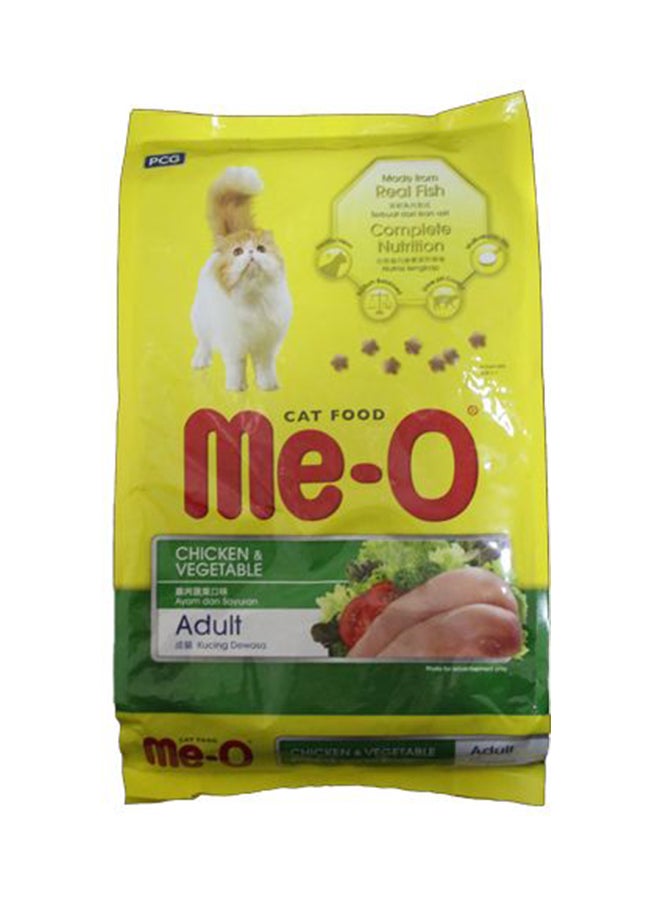Me-O Cat Food Creamy Treats Chicken And Vegetable Brown 1.3kg