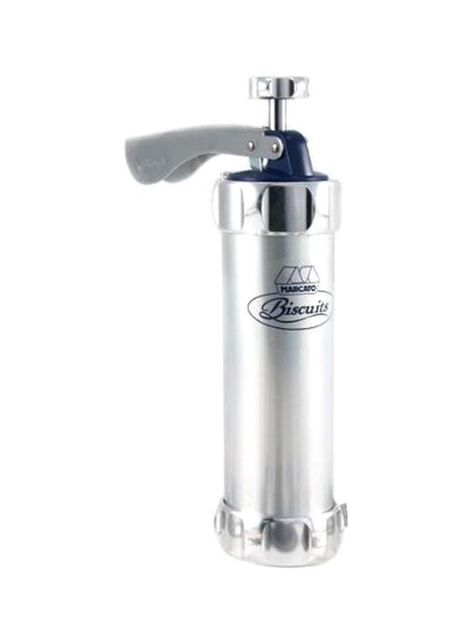21-Piece Biscuit Maker Machine Set Silver