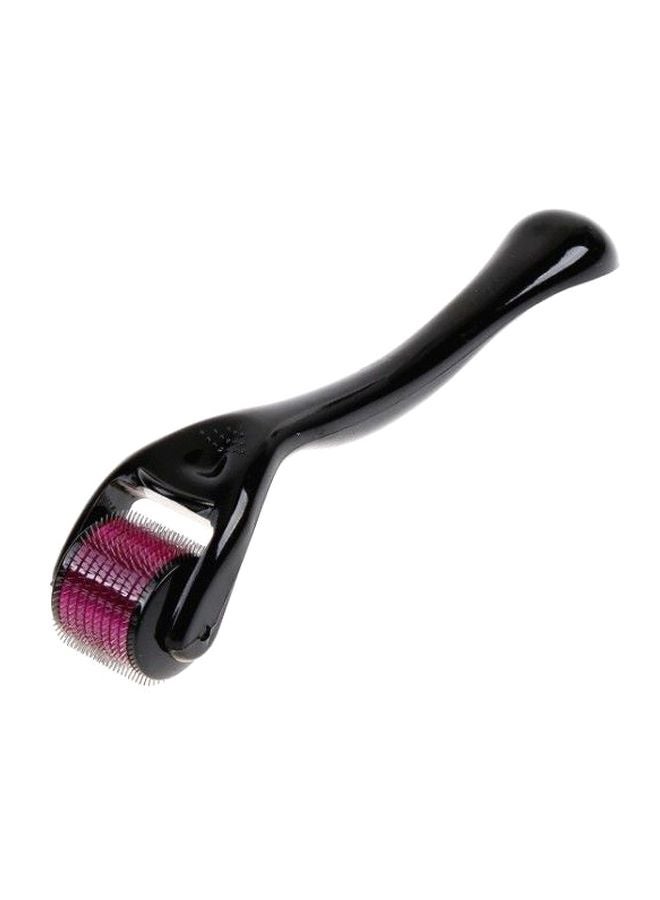 Derma Roller Facial Massager With Needles Black/Red - Image 1