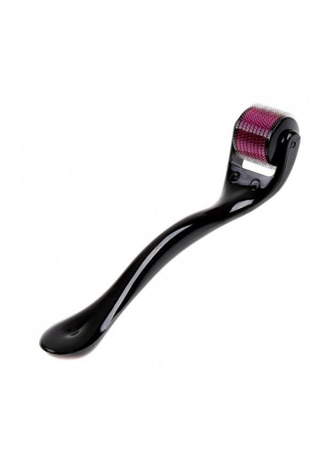 Derma Roller Facial Massager With Needles Black/Red - Image 2