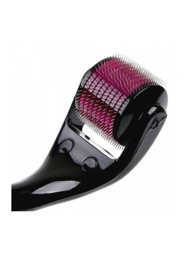 Derma Roller Facial Massager With Needles Black/Red - Image 3