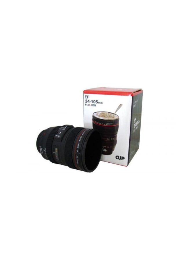 Canon Zoom Lens Coffee Mug Black - Image 2