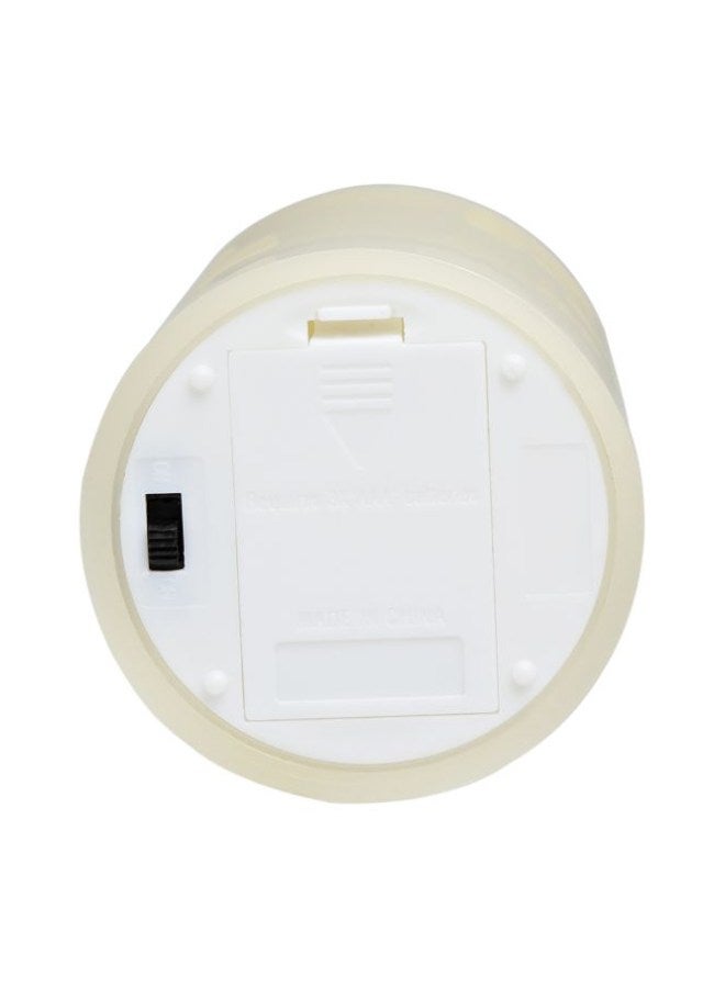 شموع LED عديمة اللهب مع جهاز تحكم عن بُعد من 3 قطع أوف وايت - Image 4