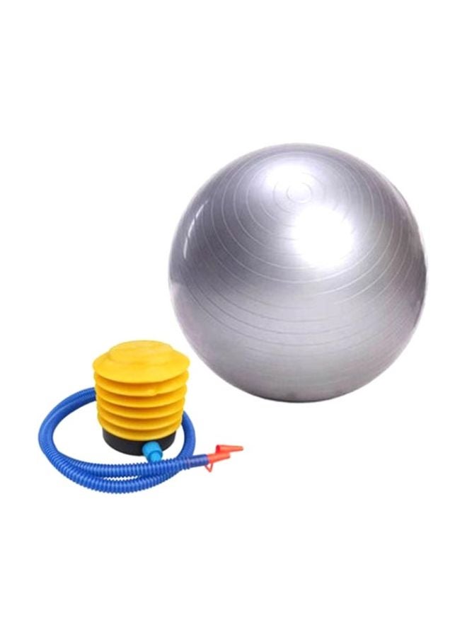 كانتين استور كرة لياقة لممارسة اليوغا وتمارين اللياقة السويسرية مع منفاخ هوائي - 65 سم 65سم - Image 1
