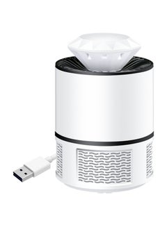 ماركة غير محددة مصباح قاتل الحشرات مزود بمنفذ USB وإضاءة LED أبيض/ أسود  - Image 1