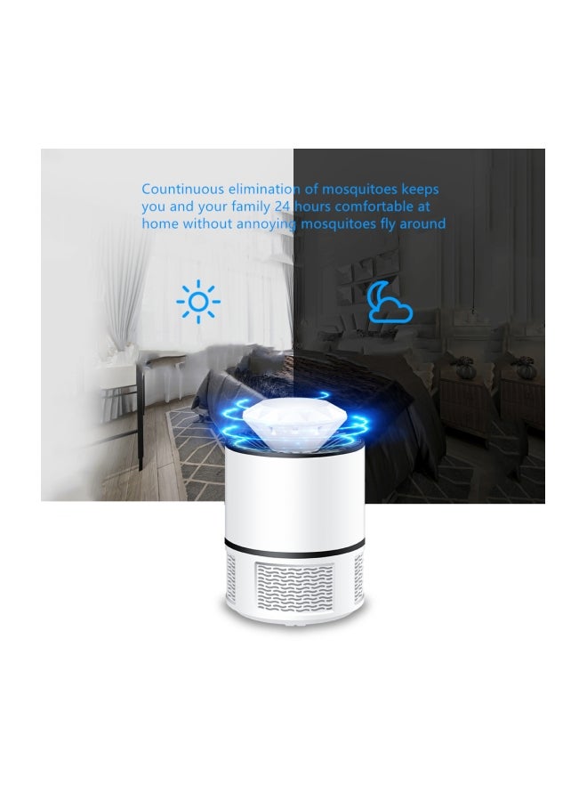 Generic USB LED Insect Killer Light White/Black  - Image 2