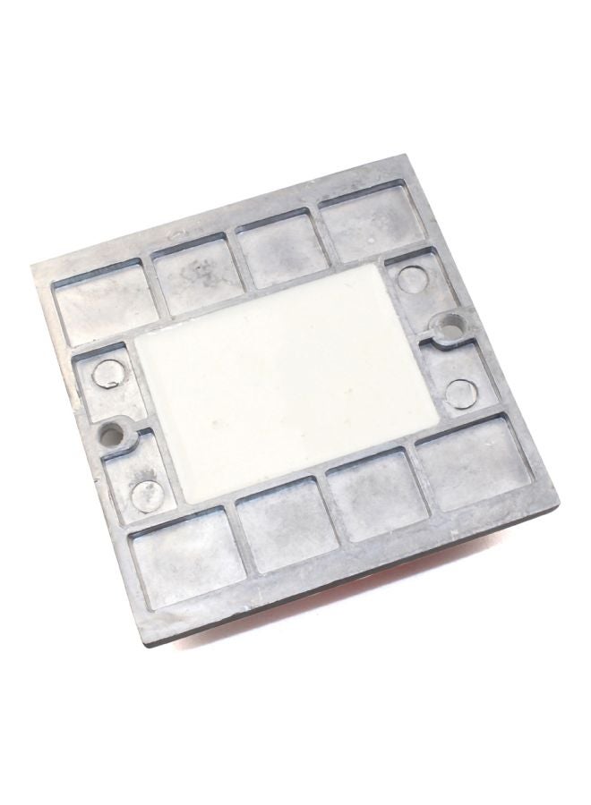 6-Piece LED Solar Powered Driveway Light Set White 10.1x2.8x10cm