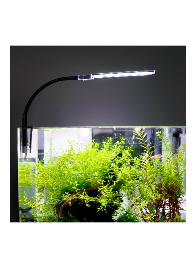 مصباح LED مزود بمشبك لإضاءة حوض الأسماك أسود - Image 4