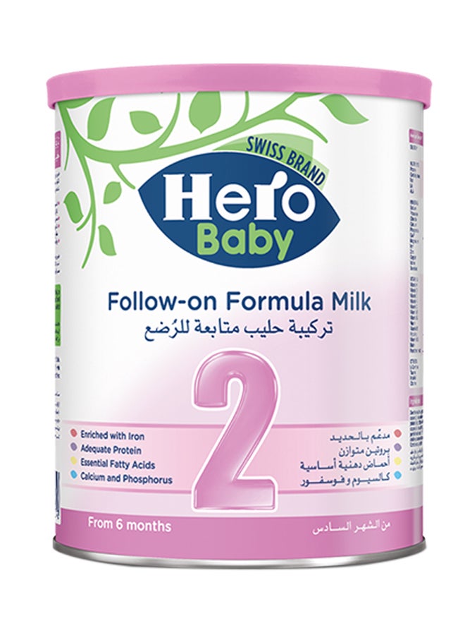 Hero Baby Follow On Formula Milk Stage 2 400grams