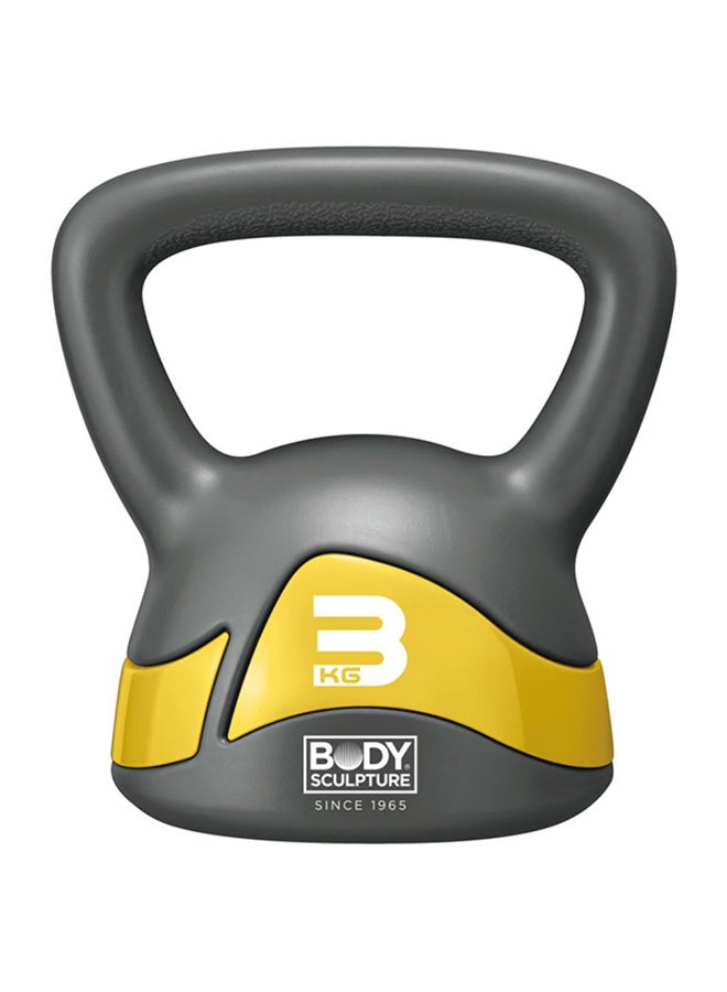 BODY SCULPTURE Soft Iron Kettlebell 3kg 