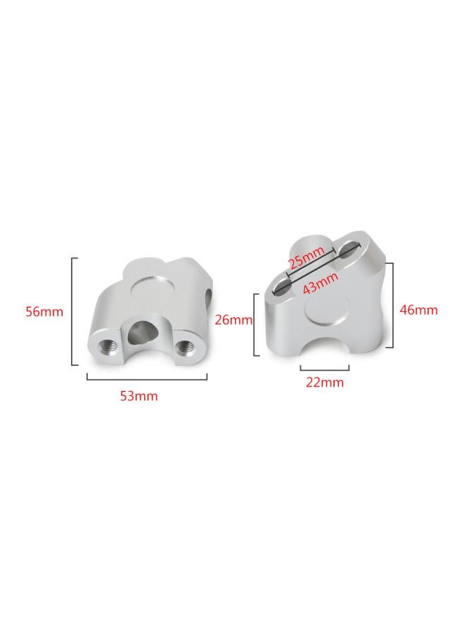 Generic - 2-Piece Handlebar Riser Clamp - Image 1