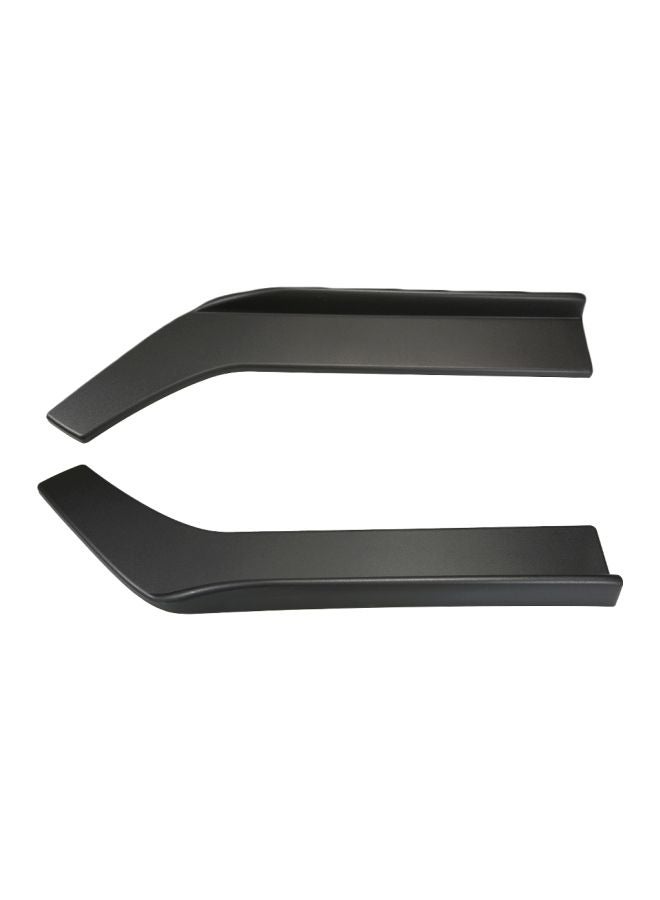 Generic 2-Piece Shovel Deflector And Splitter Diffuser Bumper  - Image 1