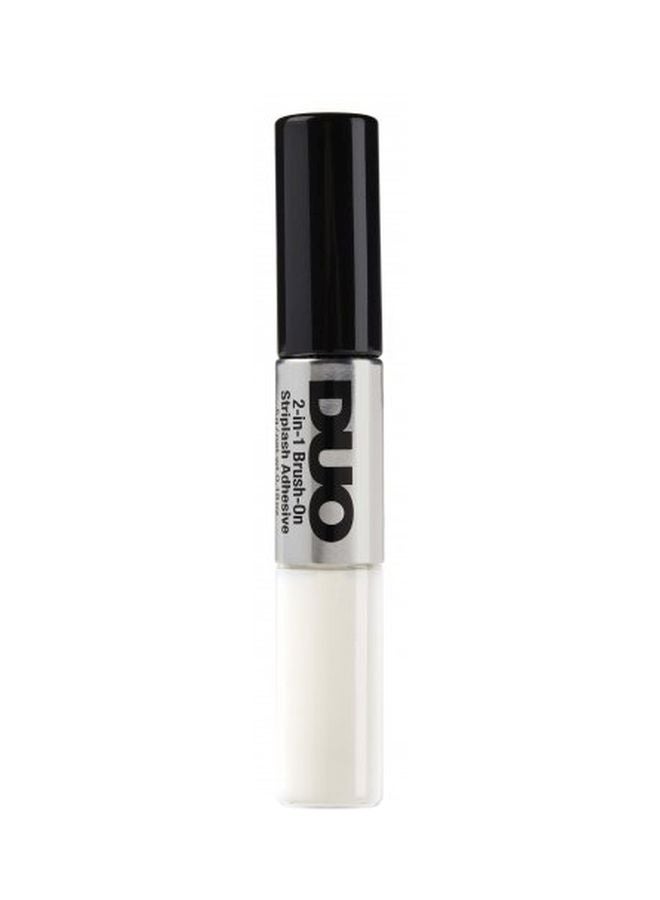 DUO 2-In-1 Brush-On Striplash White/Black/Silver