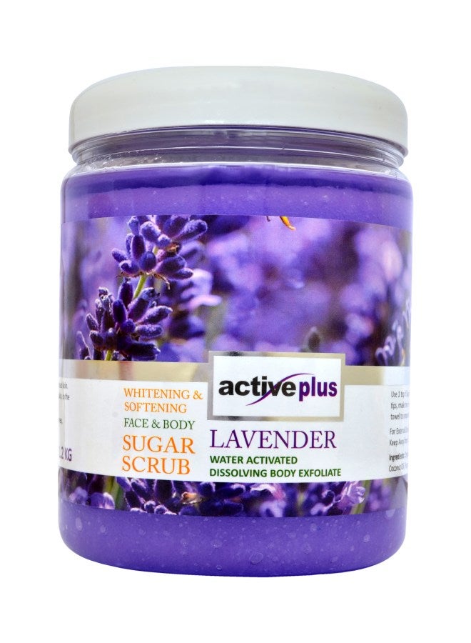 مقشر السكر والليمون لتبيض وتنعيم  الوجه والجسم خزامي 1200ملليلتر