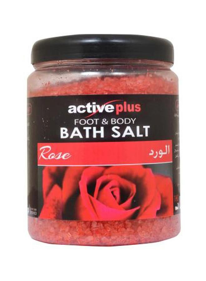 أملاح الاستحمام للجسم والقدم - برائحة الورد وردي 3كيلوجرام