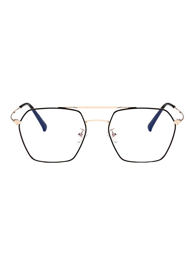 MOSU - unisex Anti-Blue Light Hexagon Computer Eyeglasses - Image 1
