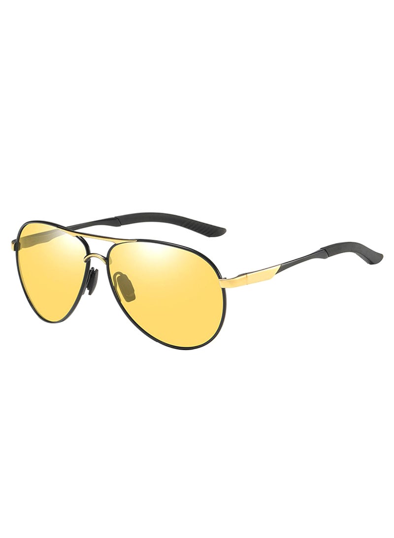 Aoron - Aviator Frame Sunglasses - Image 1