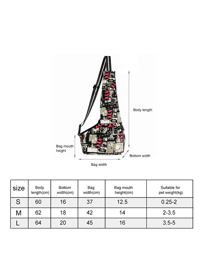 Sling Pet Carrier Bag Multicolor 190grams - Image 2