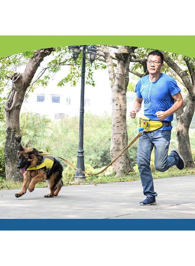 Generic Adjustable Hiking Pet Waist Bag Yellow 200grams  - Image 4