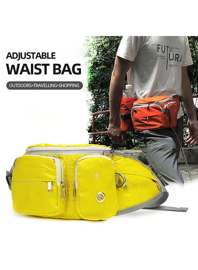 Generic Adjustable Hiking Pet Waist Bag Yellow 200grams  - Image 5