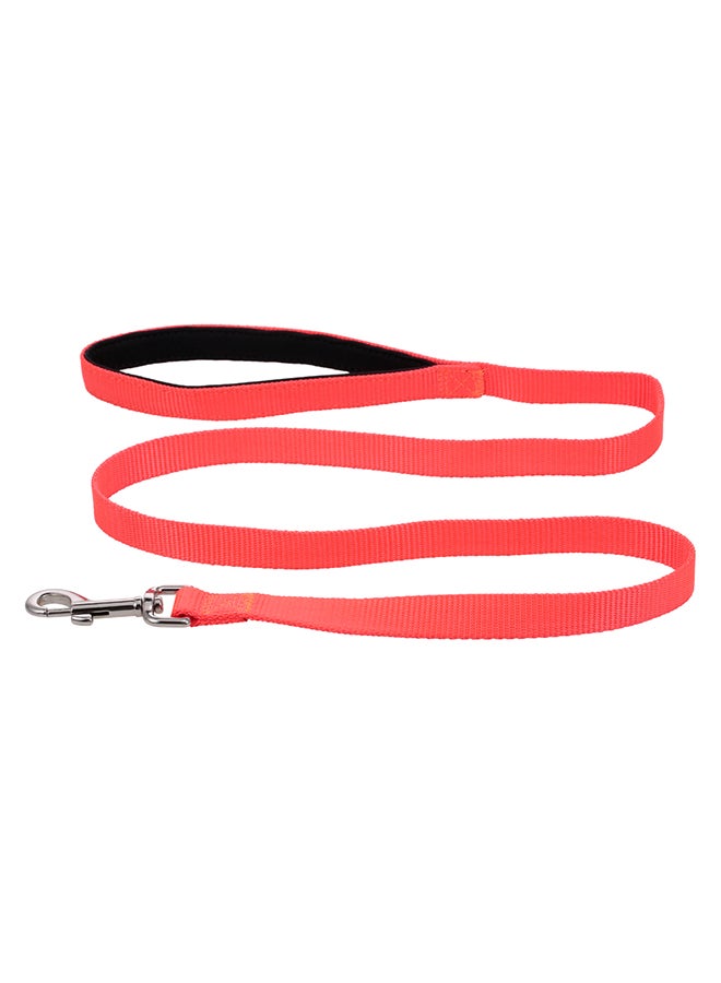 Training Leash With Padded Handle Orange/Black 86grams - Image 1