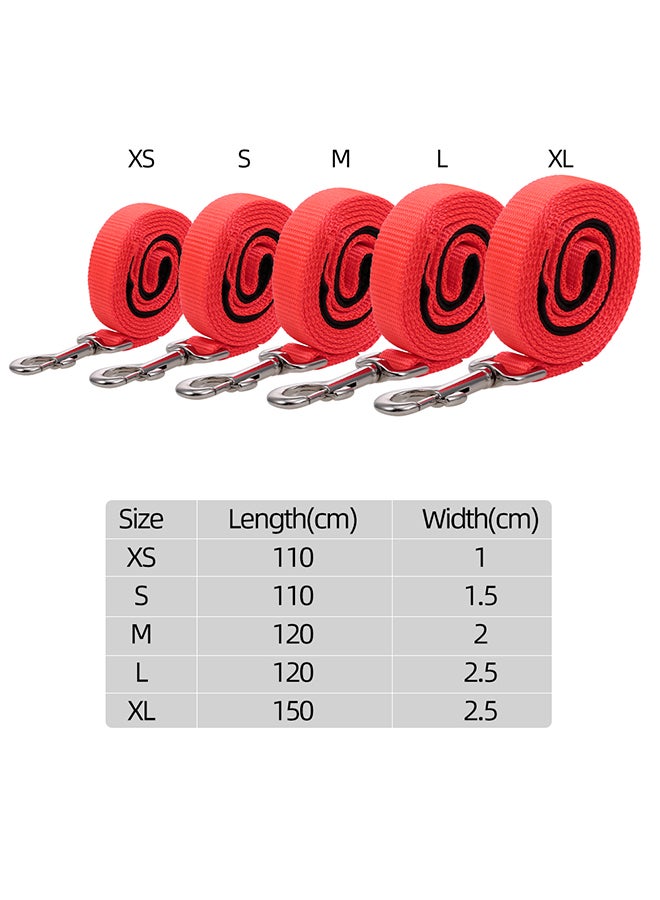 Training Leash With Padded Handle Orange/Black 103grams - Image 3