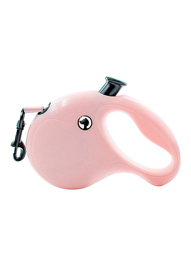 Retractable Anti-Slip Exercise Leash Pink 196inch - Image 1