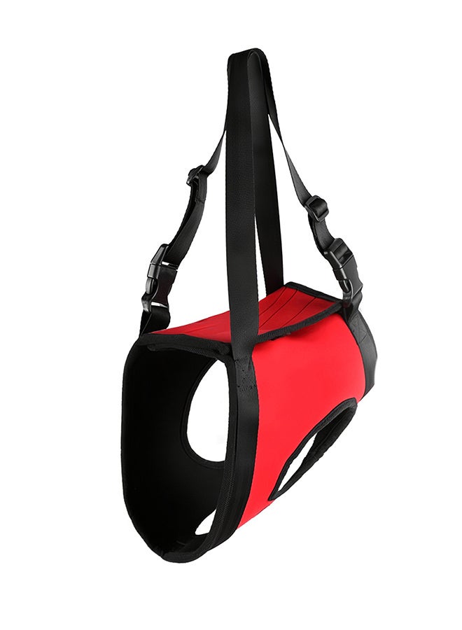 Generic Recovery Training Hind Leg Lifting Harness Red/Black 260grams