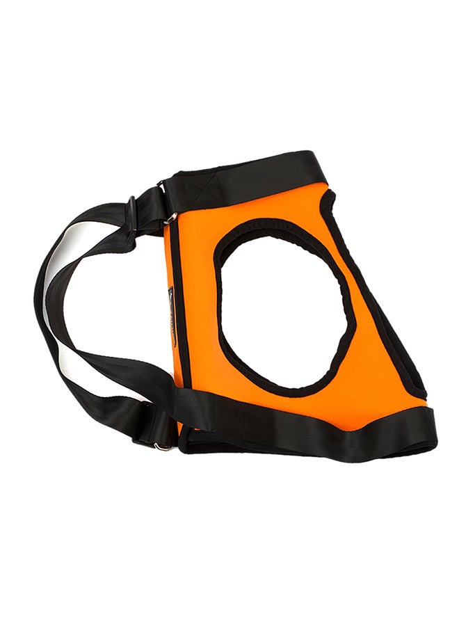 Generic Recovery Training Hind Leg Lifting Harness Orange/Black 260grams - Image 1
