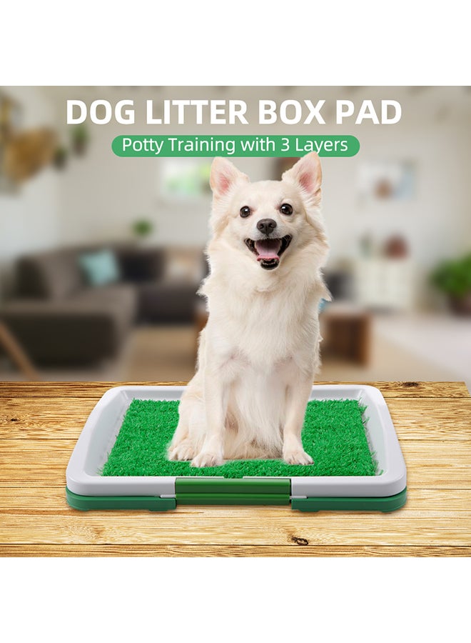 3-Layer Litter Training Box Green/White 1082grams - Image 5