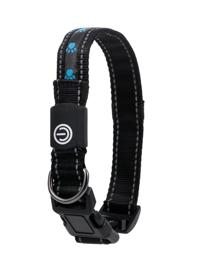 طوق بإضاءة LED الأسود / الأزرق 79جرام - Image 1