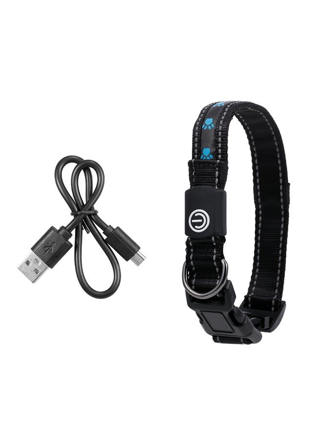 طوق بإضاءة LED الأسود / الأزرق 79جرام - Image 2