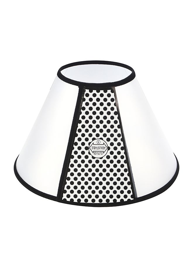 طوق نقاهة واقِ من العض أبيض/ أسود 85جرام - Image 1