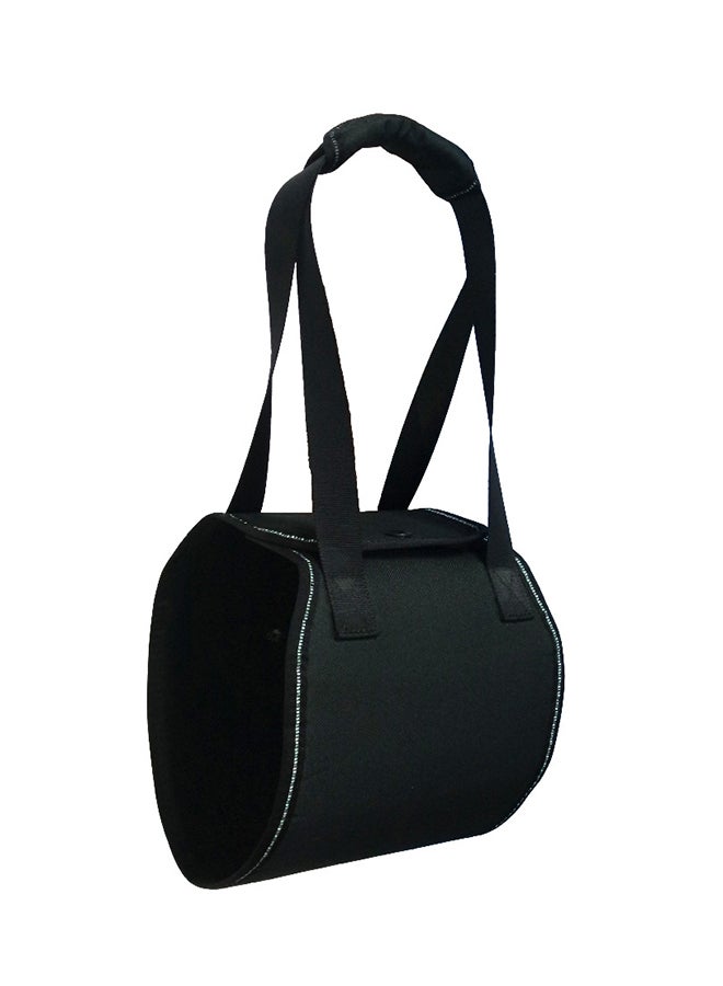 حزام دعم بحبال قابلة للتعديل أسود S - Image 1