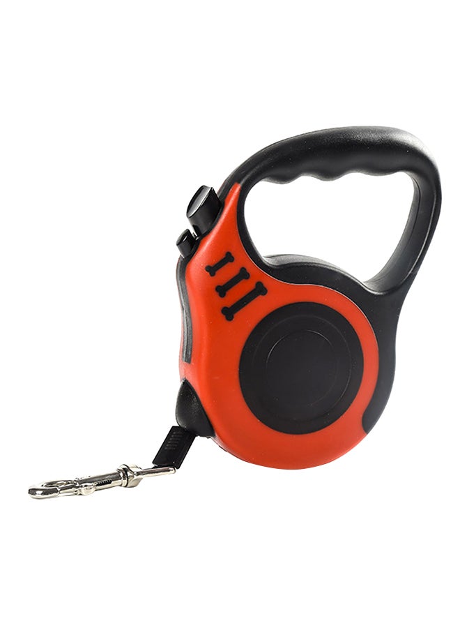 Automatic Retractable Non-Slip Grip Leash Red/Black 280grams