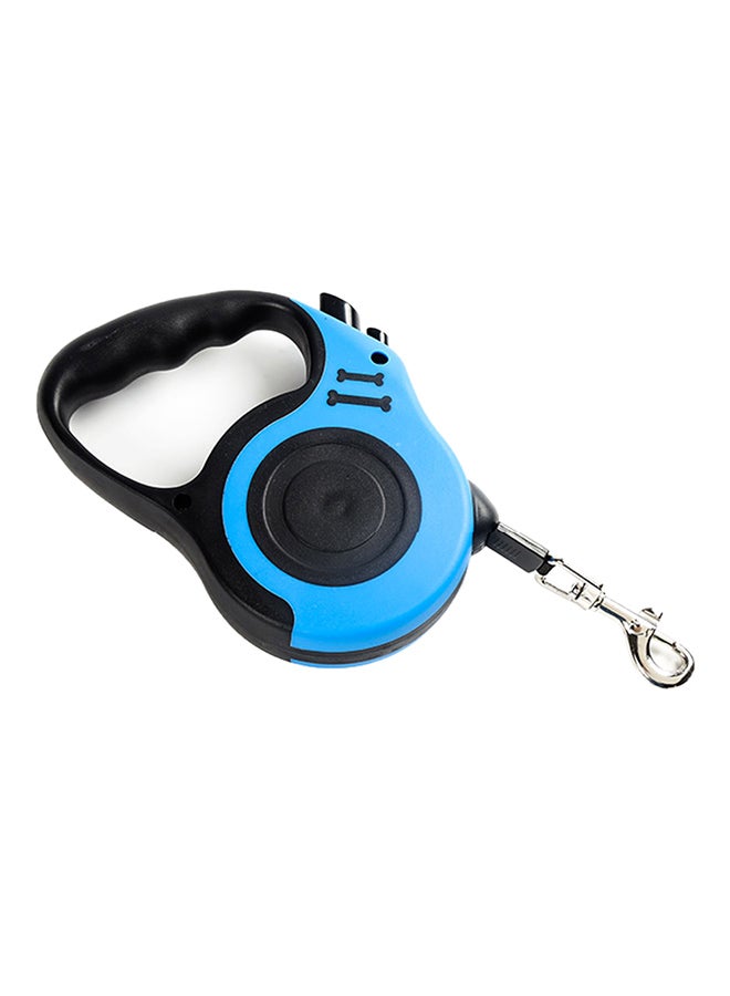 Automatic Retractable Non-Slip Grip Leash Blue/Black 280grams - Image 1