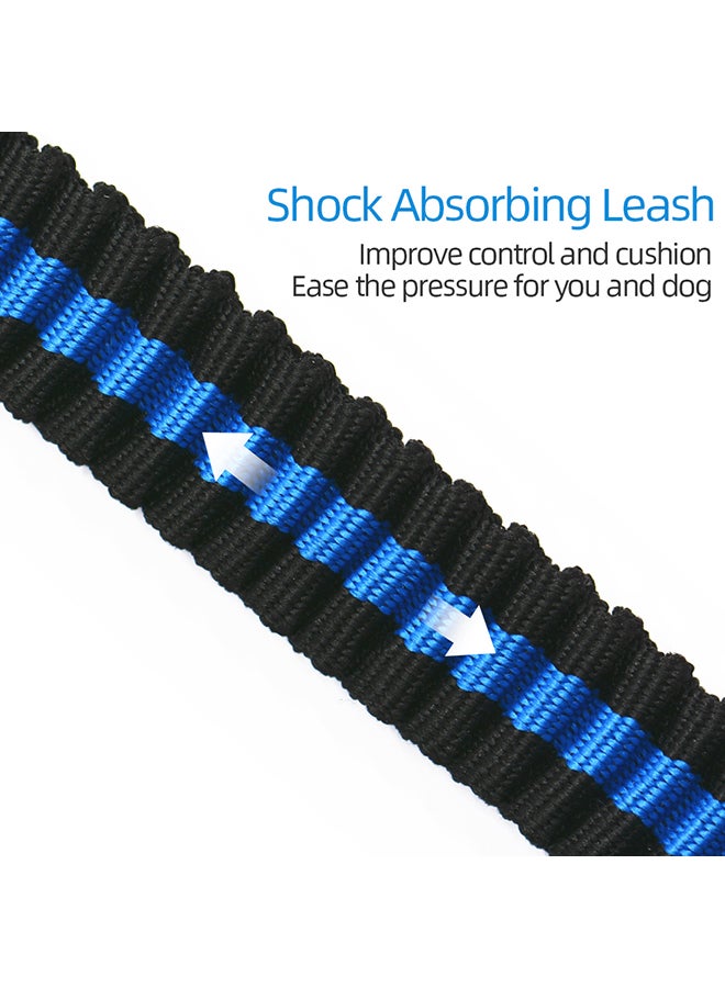 Shock Absorbing Training Leash Blue/Black 250grams - Image 3