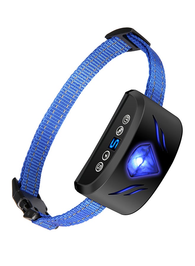 6 in 1 Adjustable Shock Training Collar With Screen Display Blue 130grams - Image 1