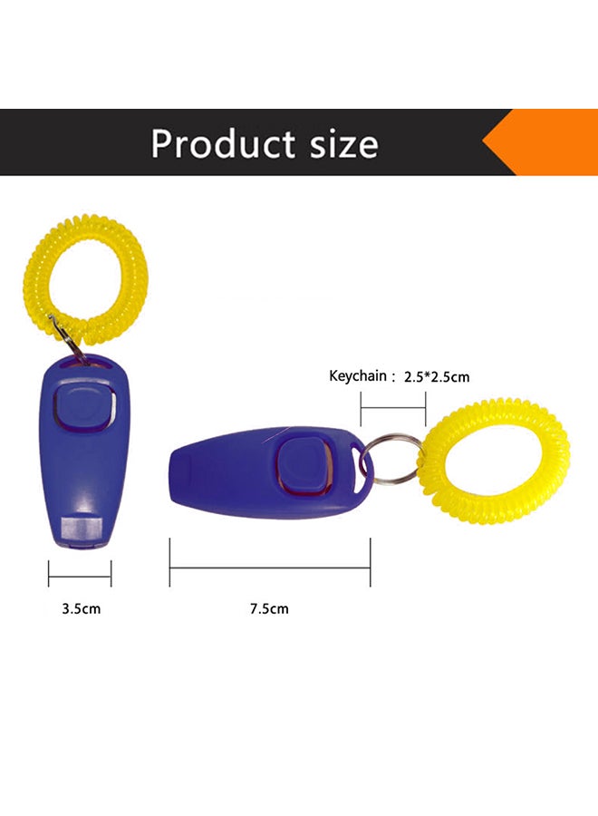 2 in 1 Training Tools With Wrist Strap Blue/Yellow 25grams - Image 2