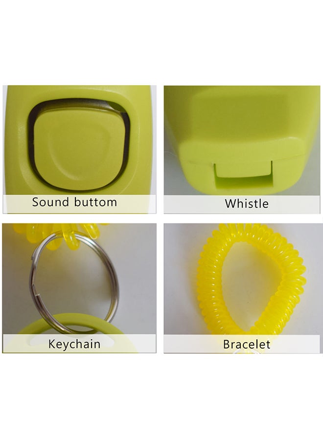 2 in 1 Training Tools With Wrist Strap Blue/Yellow 25grams - Image 3