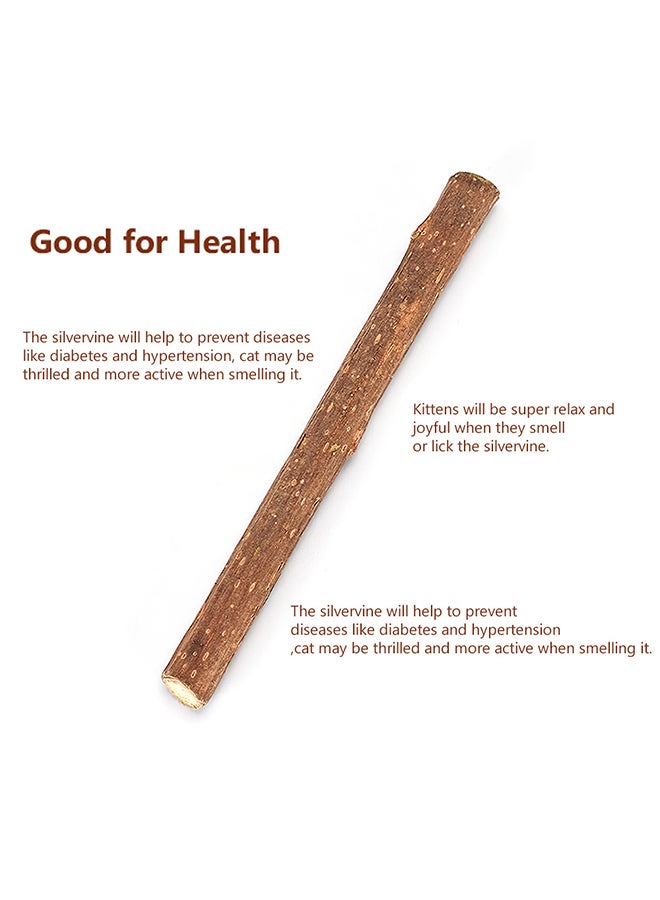 Generic 5-Piece Catnip Chew Toy Brown 15grams  - Image 3