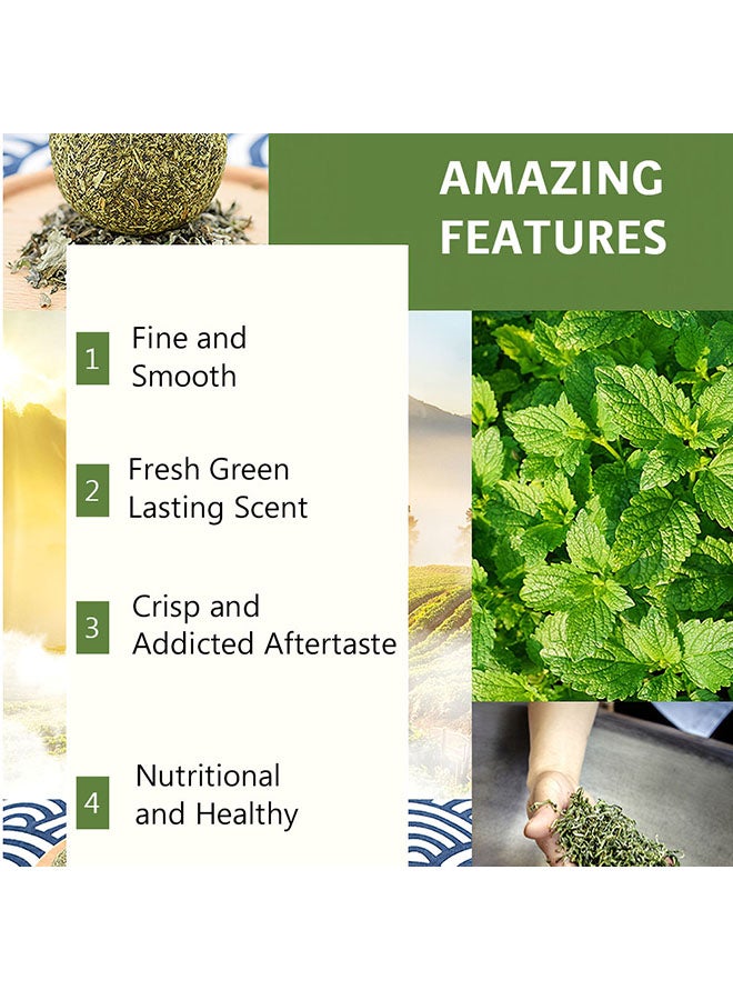 Generic - 5-Piece Catnip Chew Toy Green/Brown 50grams - Image 1
