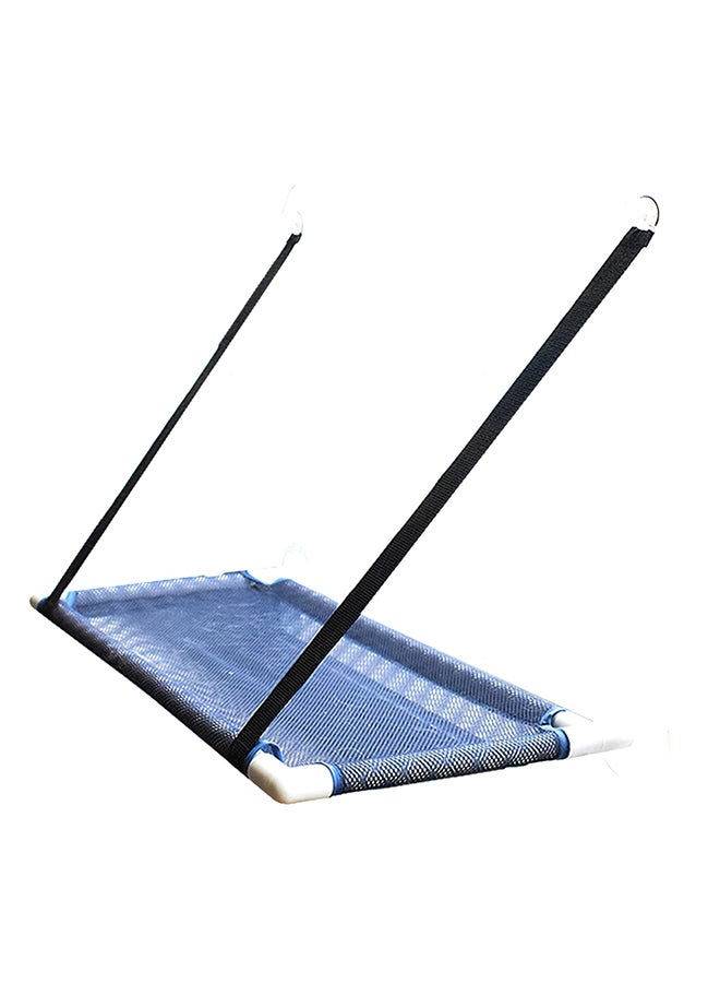 Generic Breathable Mesh Hammock Bed Blue/Black 900grams 