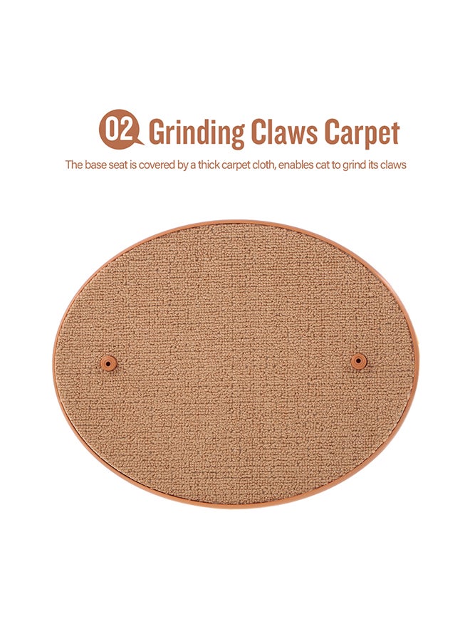 مشط على شكل قوس أسود/بني 644جرام - Image 3