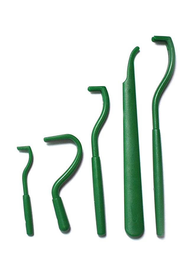 5-Piece Tick Removal Tool Kit Green 8grams - Image 1