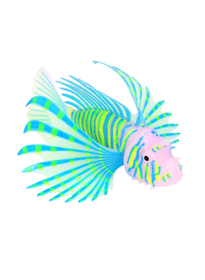 Artificial Aquarium Fish Ornament Multicolour 11.5x7.5cm - Image 1