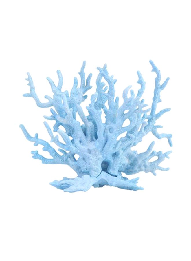 Artificial Aquarium Plant Ornament Blue 121grams