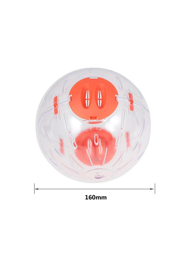 Crystal Exercise Ball Orange/Clear 6.3inch - Image 2